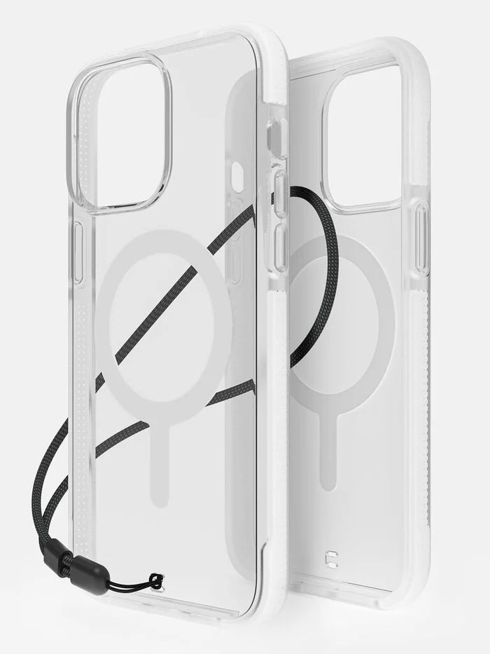 Clear White Ace Pro Case | BodyGuardz for iPhone 15 & 16