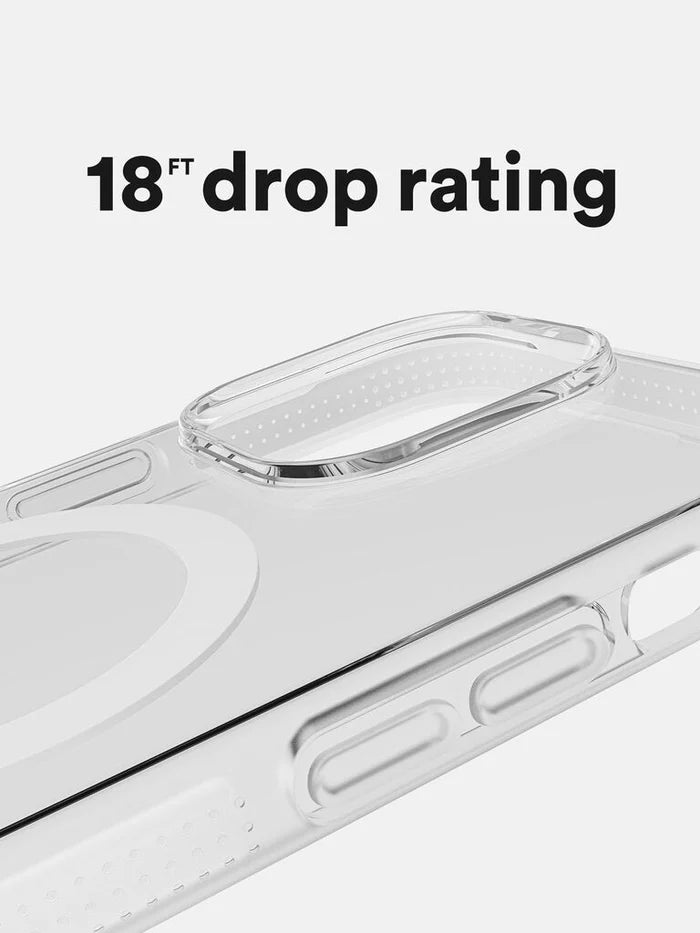 Clear White Ace Pro Case | BodyGuardz for iPhone 15 & 16