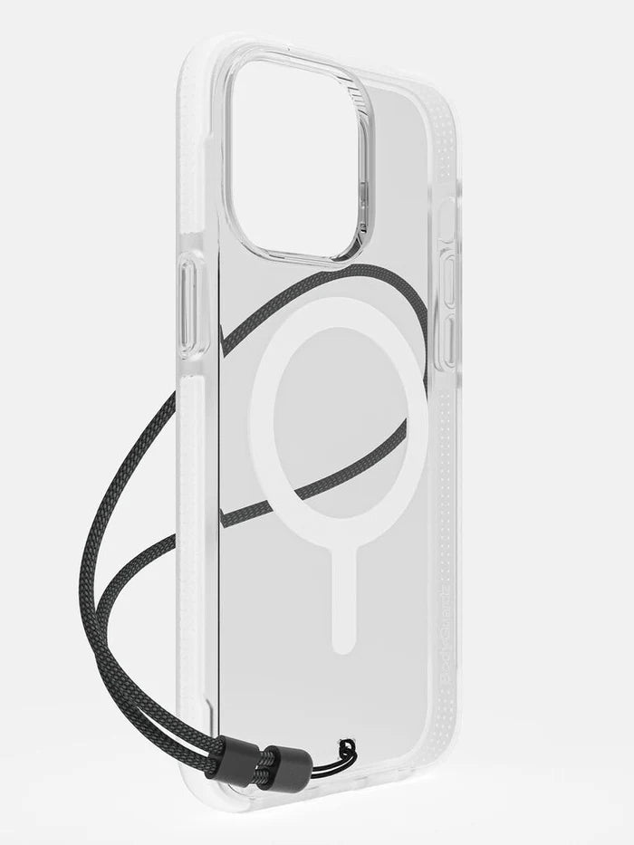 Clear White Ace Pro Case | BodyGuardz for iPhone 15 & 16