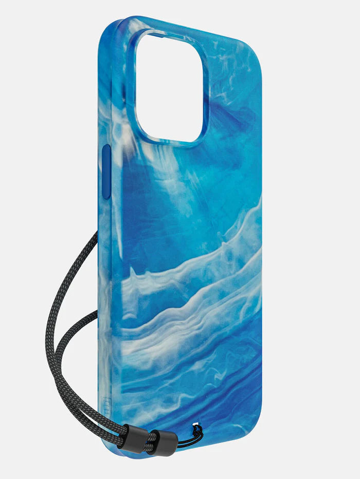 Carve MagSafe Blue Marble Carve Case | BodyGuardz for iPhone 15 Pro Max